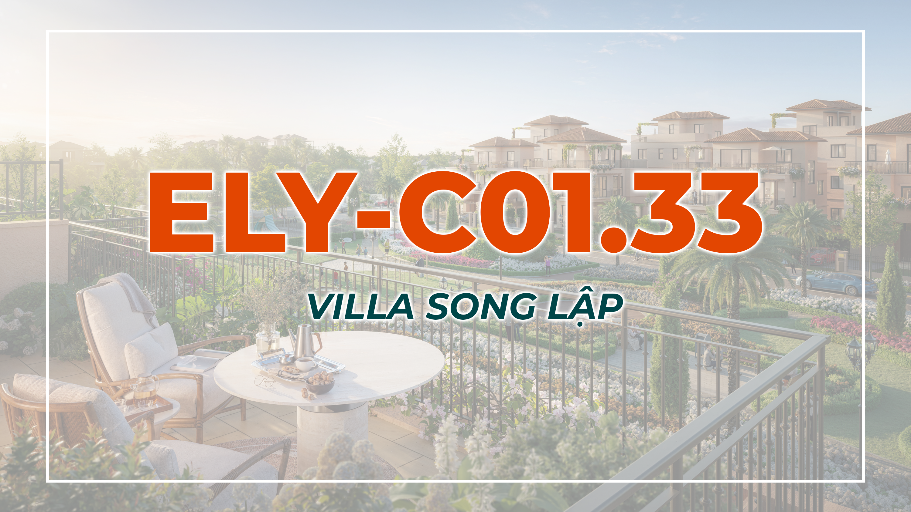 Biệt thự ELY-C01.33 tại Elyse Island